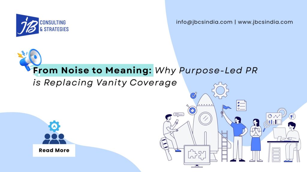 purpose driven PR and brand storytelling